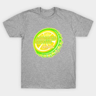 Retro Vintage Limonen Quelle Lemon Soda Bottlecap T-Shirt